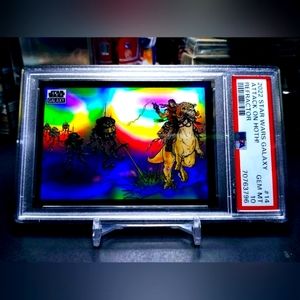 2022 Topps Chrome Star Wars Galaxy 14 Attack on Hoth! Refractor	PSA 10 POP 2